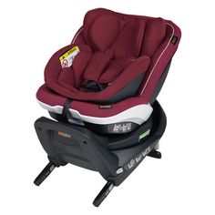 Автокресло Besafe Izi Twist B I-Size цв.бордовый гр.0/1