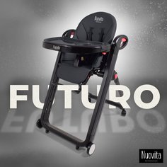 Стульчик для кормления Nuovita Futuro Nero (Nero / Черный)