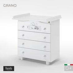 Детский пеленальный комод Nuovita Grano (Bianco/Белый)