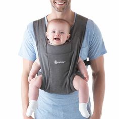 Рюкзак-кенгуру Ergobaby Embrace Heather Grey