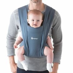 Рюкзак-кенгуру Ergobaby Embrace Oxford Blue