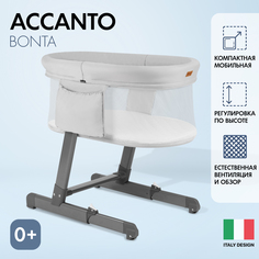 Детская приставная кроватка Nuovita Accanto Bonta (latteria/Молочный)
