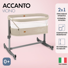 Детская приставная кроватка Nuovita Accanto Vicino (Oliva/Олива)