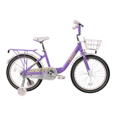 Детский велосипед Tech Team Milena 20 2021 (фиолетовый)