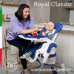 Стульчик для кормления Sweet Baby Royal Classic Navy