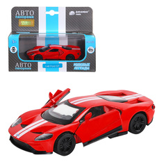 Машинка Автопанорама 1:40 Ford GT, красный