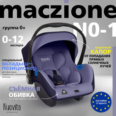 Автокресло детское Nuovita Maczione N0-1, группа 0+, 0-13 кг (Blu/Синий)