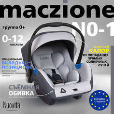 Автокресло детское Nuovita Maczione N0-1, группа 0+, 0-13 кг (Grigio/Серый)