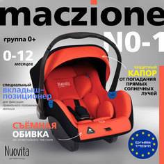 Автокресло детское Nuovita Maczione N0-1, группа 0+, 0-13 кг (Rosso/Красный)