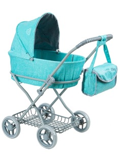 Коляска для кукол классическая Buggy Boom для кукол Mixy 8019-2216 с козырьком