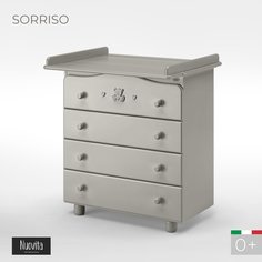 Детский комод Nuovita Sorriso (Monsone/Муссон)