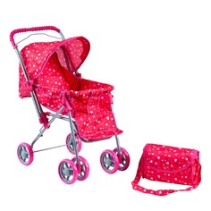 Коляска для кукол классическая Buggy Boom Mixy 8027-M1413 с козырьком