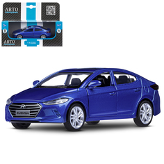 Машинка инерционная Автопанорама М1:40, HYUNDAI ELANTRA синий, JB1251439.