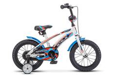 Велосипед Stels 14 Arrow V020 (LU085300) Белый/Синий 026817-001