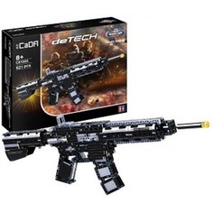 Конструктор Double E CADA Штурмовая винтовка M4A1, 621 деталь - C81005W