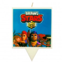 Свеча для торта Simparty Brawl Stars Бравл Старс вариант 4, Simparty30