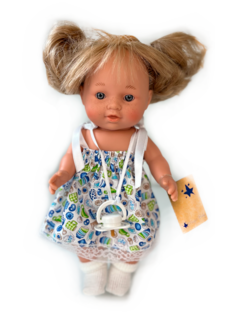Кукла-пупс Lamagik девочка в синем платье, блондинка, 30 см, 30000U-4