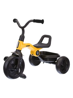 Велосипед трехколесный Q-play без ручки управления, складной, желтый 143784_lh509y_msk