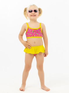 Купальник раздельный детский для девочек КотМарКот 92422 розовый размер 122