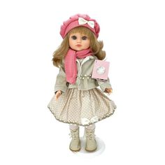 Кукла Munecas Berbesa виниловая 40см FANY в пакете 4706K