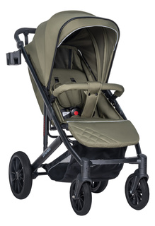 Коляска детская прогулочная Farfello Bonnie black, BB1, цвет свежая зелень