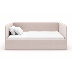 Кровать-диван Leonardo 160х70 светло-розовый + боковина большая Romack