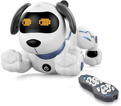 Радиоуправляемая интерактивная собака-робот PLAYSMART, реагирует на прикосновения