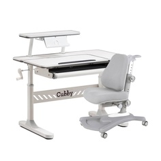 Комплект Cubby парта и кресло Tulipa + Sorridi Grey 222676