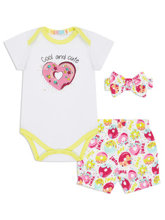 Комплект одежды новорожденным Me&We NG119-J708-326 Белый-62