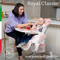 Стульчик для кормления Sweet Baby Royal Classic Pink