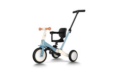 Детский трехколесный велосипед-беговел I-Vaka голубой с белым