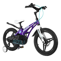 Велосипед детский двухколесный Maxiscoo Cosmic 18" фиолетовый, MSC-C1817D-S