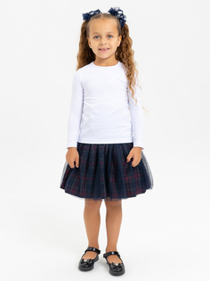 Лонгслив для девочек КотМарКот 474750010 цв. белый р. 146