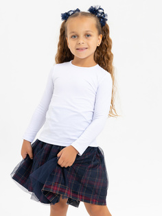 Лонгслив для девочек КотМарКот 474750010 цв. белый р. 152