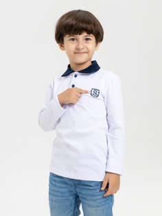 Лонгслив детский КотМарКот 427652389 цв. белый р. 140