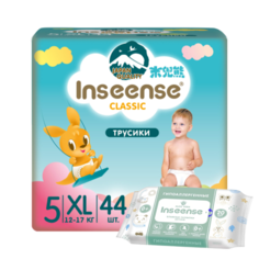 Набор Inseense Classic Подгузники-трусики M 6-11кг 48шт + салфетки Алоэ 22шт 4650099655245