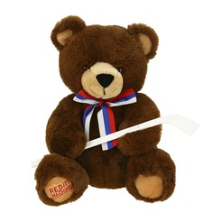 Игрушка мягкая SOFTOY Медведь с клюшкой 26 см. T1914726B