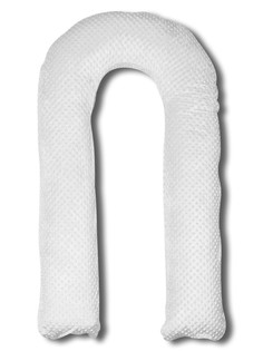 Подушка Body Pillow для беременных со съёмной наволочкой, сумкой 340х35 см, белый