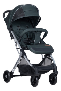 Коляска детская прогулочная Farfello Comfy Go CG-17 зеленый серебро