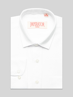 Рубашка детская Imperator Dandy 65, белый, 122