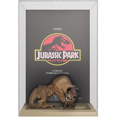 Фигурка Funko POP! Movie Posters Jurassic Park Tyrannosaurus Rex & Velociraptor 61503