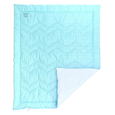 Одеяло детское Belpol Bravo white, 110x140 см, всесезонное, голубой, 2458100 БелПоль