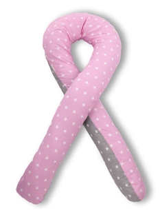 Наволочка для подушки для беременных Body Pillow 340х30 см, розовый, U_light_com_st_gp