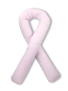 Наволочка для подушки для беременных Body Pillow 340х30 см, розовый, U_light_lavand