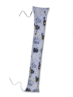 Подушка валик для беременных Body Pillow I-формы 145х25 см серый h_I_holo_grayellowcat