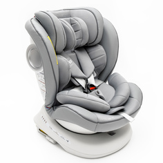 Автокресло Amarobaby CHAMPION, Isofix класс D, группа 0+/1/2/3, серый