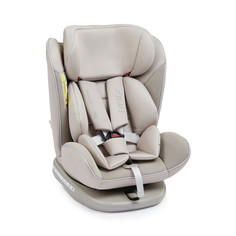 Автокресло Happy Baby Unix группы 0+/1/2/3, 0-36 кг, isofix, поворотная база, бежевое