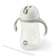 Поильник с ручками Happy Baby TRAINING CUP 14010, зеленый