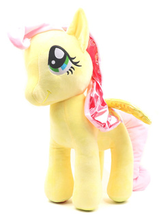 Мягкая игрушка My Little Pony Флаттершай, 37 см, желтый, 114335SMM No Brand