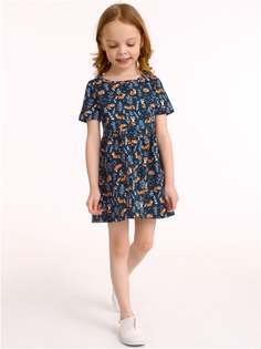 Платье детское Апрель 1ДПК3998001н, бирюзовый, 98